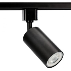 Lampa reflektor na szynoprzewód NEVA Tc Black GU10 czarna EDO777531 EDO