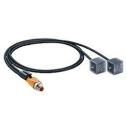 Kabel konfekcjonwany-rozdzielacz złącze M12 Duo/2x złącze zaworowe A 3pin 2m ASB 2-VAD 1A-1-3-226/2 M