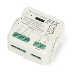 Tuya - jednokanałowy mini przekaźnik 10A - ZigBee - aplikacja Android/iOS - RTX ZRS1LN-MR