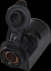 Car - standard socket, 12/24V, 16A, surface mounted, with cover