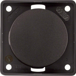 Integro Flow Zaślepka z płytką nośną brązowy mat 945162501