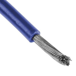 Kabel trzynormowy PCW, dł. 100m 6 mm², 53 A, 1 kV, Maks. +105C Mid Niebieski Zgodność z trzema normami, RS PRO