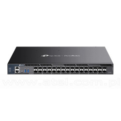 TP-Link SX6632YF, Switch zarządzalny, 26x slot 10G SFP+, 6x slot SFP28 10/25G, 19"