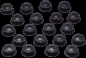 Trailer - round knobs for rubber tensioning cables, 20 pieces