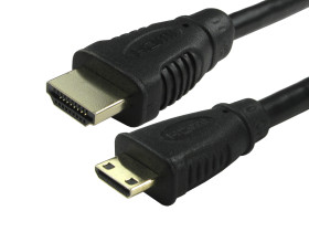 Kabel HDMI 5m A: HDMI B: Mini HDMI A: Męskie B: Męskie