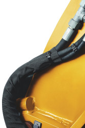 Rurka osłonowa 125mm Czarny Poliamid HellermannTyton