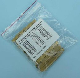 ZESTAW REZYSTORÓW 0,25W 330szt