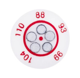 Pasek temperaturowy 5-skalowy