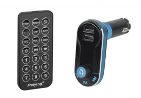 TRANSMITER FM + BLUETOOTH 2X GN.USB