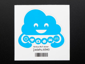 Adafruit Nimbus the Cloud - Internet of Things- Sticker