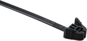Cable tie, releasable, PA, (L x W) 200 x 4.7 mm, bundle-Ø 16 to 50 mm, black, -40 to 85 °C, 115-40200