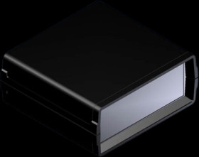 ABS enclosure, (L x W x H) 85 x 80 x 36 mm, black (RAL 9004), IP54, MC11.9