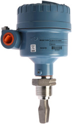 Wibracyjny czujnik poziomu Widełkowy przełącznik poziomu Mocowanie górne lub boczne Obciążenie bezpośrednie Aluminium