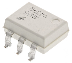Transoptor 4N35SVM z tranzystorem 1-kanałowy DC DIP 6 onsemi