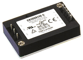 Konwerter DC/DC CN-A, Uwe 12V dc, Uwe 12V dc, Uwy 160V dc, 60 V dc, TDK-Lambda 16.7 A 200.4 W 100 °C 100 °C Otwór