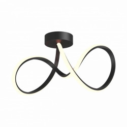 Lampa sufitowa CLINT kolor czarny metal/aluminium, tworzywo, LED 3000 Lm 3000K IP20 MX6347-1-3BT Zuma Line