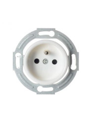 LOFT GNIAZDO 230V Z BOLCEM BIAŁE JLM BEZ RAMKI