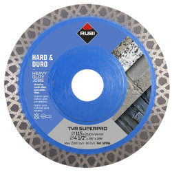RUBI Tiling Tools 30986 TVR115 TVR SUPERPRO Diamond Blade 115mm