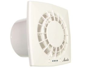 Wentylator wyciągowy fi 100 5-14W 39-105m3/h 230V IPX4 biały VEGA NEW WGB100CTR