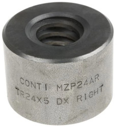 Nakrętka okrągła Cylindryczne 5mm 24mm 50mm 36mm RS PRO