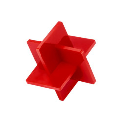 Płyta akrylowa - 3mm - 300x300mm Bambu Lab - Red - 3szt.