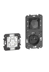 LiVing Now with Netatmo brama z gniazdem czarna KG4502C