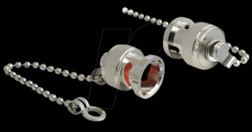 88489 HF cap for BNC-jack with chain