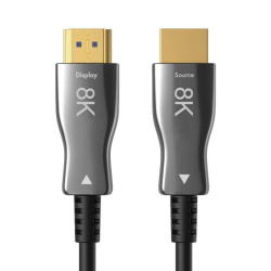 CLAROC Kabel optyczny HDMI 2.1 8K Ultra High Speed 8K@60 4K@120 10m