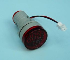 AMPER.100A RED LED 28mm 230V