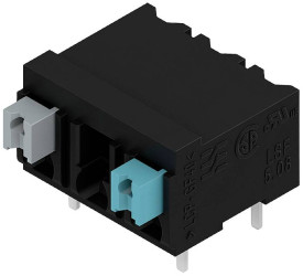 Weidmüller 2738750000 Zacisk sprężynowy 1.5 mm² Ilość styków 3 czarny 532 szt.