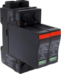 Ogranicznik przepięć Klasa I+ II (T1+T2) 600 V DC In 25ka Iimp 12,5kA 10/350 RSP-PV12.5-600-2P 2617385