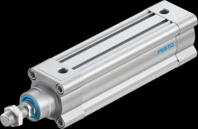 1366953 Standard cylinder, DSBC, dia. 50 mm, M16x1.5, G1/4, PPVA