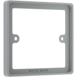 BG 817/G Single 10mm Spacer, Grey