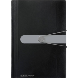 Herlitz 11208394 Document folder A4 12 compartments Black 1 pc