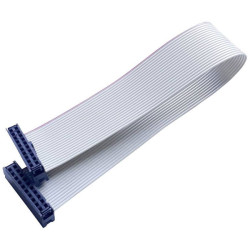 BKL 10120672 Ribbon Cable 2.54mm spacing 20x0.08mm&#xB2; Grey 1pc