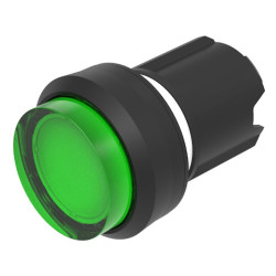 Element wykonawczy przycisku, Siłownik, do uzytku z: Urządzenia przełączające, Czarny, 29.5, Chwilowy