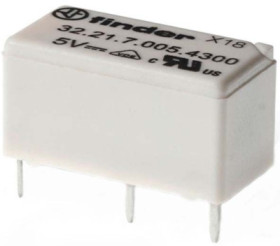 Relay, 1 Form A (N/O), 12 V (DC), 720 Ω, 6 A, 400 V (AC), monostable, 32.21.7.012.4300