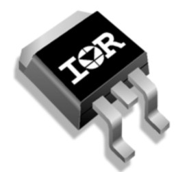 MOSFET P-kanałowy 13 A D2PAK (TO-263) 150 V SMD 0.29 Ω
