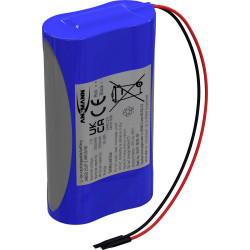 Ansmann 2447-3030-50 Battery Pack 2x18650 Li-ion 7.2V 2550mAh UN38.3