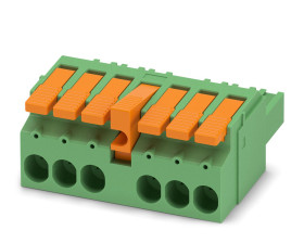 Złącze PCB 6 -pinowe raster 7.62mm Wciskane Żeński Phoenix Contact