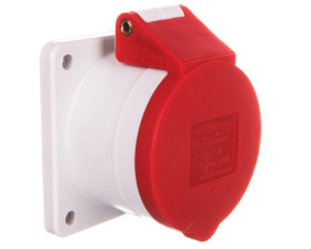 Gniazdo tablicowe proste 16A 5p 400V 6h IP44 13005
