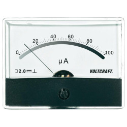 VOLTCRAFT AM-86X65/100uA Analogue Panel Meter