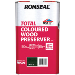 Ronseal 38591 Trade Total Wood Preserver Green 5 litre