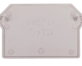 Przekładka dla złączek serii NOWA ZSG 1-6.0N, ZSG 1-10.0N T929 szara 17929302 /25szt./