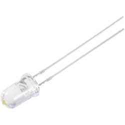 TRU COMPONENTS TC-10551708 Wired LED Blue Circular 5mm 18000 mcd 15&#xB0; 30mA 2.9V