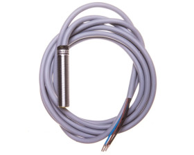 Czujnik indukcyjny M12 Sn=4mm 10-30V DC PNP 1Z 3-przewodowy (2m) BI4-M12-AP6X 4607006