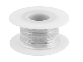 Drut miedziany cynowany 0,5mm biały 10m