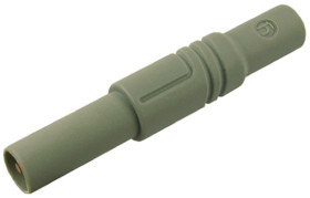 Adapter z wtykiem bananowym Męski Śruba typ Wtyk bananowy Szary 24A Hirschmann Test & Measurement rozmiar 4 mm