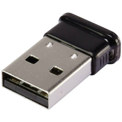 Renkforce RF-4504610 Bluetooth Dongle black supports Bluetooth 4.0+EDR