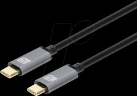 ICOC-MUSB322-CM-010 USB 3.1 cable, C connector > C connector, 1.0 m